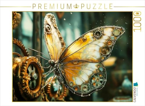 CALVENDO Puzzle EIN Motiv aus dem Kalender Die Fantastische Welt der Steampunk-Insekten | 1000 Teile Lege-Größe 64 x 48 cm Foto-Puzzle für glückliche Stunden