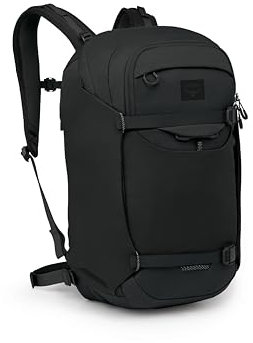 Osprey Metron 24L Pendler-Fahrradrucksack, Schwarz, Einheitsgröße, 6 Liter
