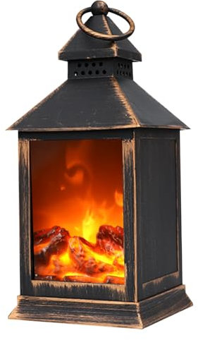 Chimenea Led Led Led Led Led Famenado USB/Batería Chimenea de Escritorio con Mango Mini Chimenea portátil para Accesorio para el hogar al Aire Libre