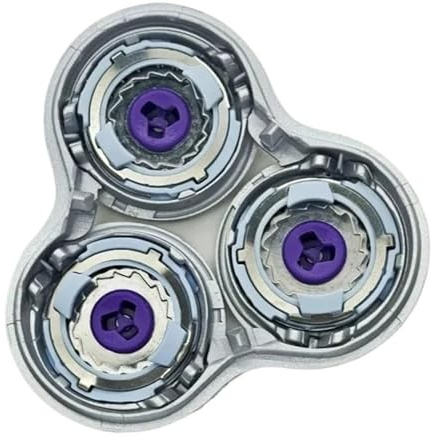 SH98 Klingenkopf Rasierapparat, Kompatibel For Philips,SP9861 SP9860 SP9862 9863 9820 9880 Zubehör Körperpflege Kleingeräte Teile(Silver 3set)