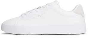 Tommy Hilfiger Men's TH Court CORE FM0FM05904YBS003 Low Top, White, 42