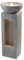 Serenity Water Feature Light Up LED Fountain Cement Garda Design Crack Resistant & Self Contained for Garden, Decking & Patio (Height - 101cm)
