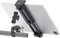 NUOMIC Tablet Halterung Fahrrad Heimtrainer, Aluminium iPad Halterung für Ergometer und Crosstrainer, Spinning Bike Tablet Halterung für iPad Mini Air Pro und iPhone 4,7-12,9