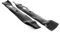 Jardiaffaires Jeu de Lames 545mm pour John Deere 107H, X130R, X130H, X155H, X155R