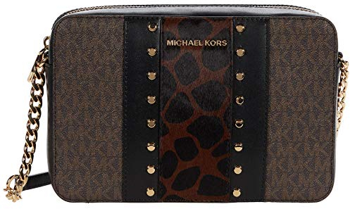 MICHAEL Michael Kors Jet Set Large East/West Crossbody Brown Multi One Size