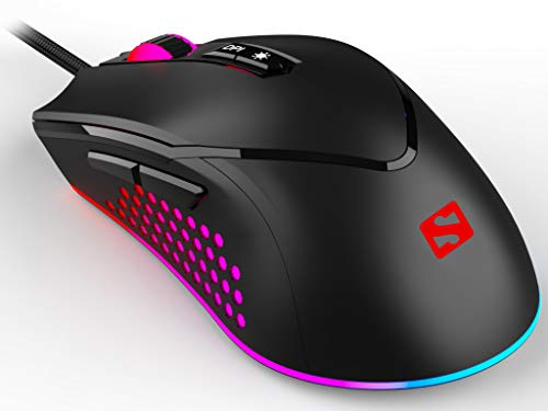 Sandberg Azazinator Mouse 6400, Schwarz