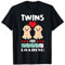 Twins Are Loading Mama obtient des jumeaux Chargement de T-Shirt
