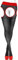 sesto senso Collant Ouvert Femme Sexy 15 Den Bas Pour Porte-Jarretelles Trou Entrejambe XL Noir Rouge