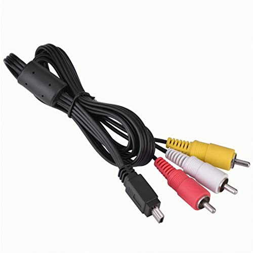 Elprico Cinch-AV-Camcorder-Videokabel, Video-Audio-AV-Kabel -USB auf 3 Cinch für -Kamera IXUS 990 is 980 is 970 is 870 is 200
