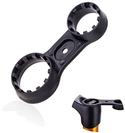 WUTUDMAI Bicycle Wrench Front Fork Wrench Remover Repair Tools Double Head Front Fork Repair Spanner Bicycle Wrench Removal Tool for XCT XCM XCR