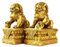 Vnook FOO Dogs Statue Fengshui Wächterlöwen Chinesisches traditionelles glücksverheißendes Tier zur Abwehr böser Statuen for Reichtum, Glück, Wohlstand, Schutz, Heimbüro-Dekoration