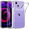Oprimio Funda transparente para iPhone 15 [funda de silicona] [%100 transparente] [material alemán] [ultra fina] funda transparente para Apple iPhone 15