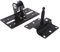 GLigeT Support Enceinte Support de Haut-Parleur Universel for Home cinéma, en Acier, réglable, Supports de Montage Mural au Plafond Pied Enceinte