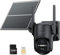 LEMNOI 4G LTE Cámara de Vigilancia Solar Exterior Inalámbrico con Tarjeta SIM Preinstalado, Visualización de 360 °, Detección de Movimiento, 2K Visión Nocturna, Audio Bidireccional, IP66 Impermeable