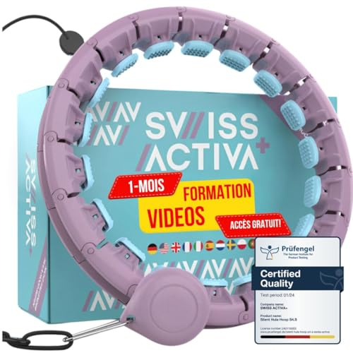 Swiss Activa+ S2 XXL Smart Hula-Hoop für Erwachsene