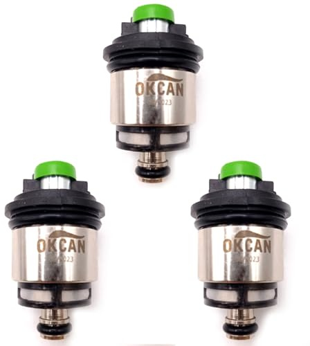 DN Autogas Parts Landi Renzo CNG LPG 3 x injectors MED GI25-65 Green AMP Type Sequent
