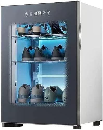 SHENGMIAOHE Armoire À Chaussures de Séchage Intelligente, Séchoir À Chaussures, Séchoir Désodorisant Stérilisant, Chauffage Ptc À Air Chaud À Circulation Interne, Pour Chaussures, Bottes, Chaussettes