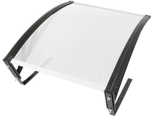 OHMG Garage für Mähroboter, Garagendach für Rasenmäher, Roboter, Schutz für Rasenmäher, Schutz für Roboter, Sonnenschutz, Regen, UV-Schutz, 100 x 78 x 50 cm (100 x 78 x 50 cm (transparent))