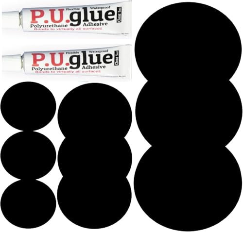 Tent Repair Kit - Gazebo - Awning - Ground Sheet - Bivvy - Waterproof - Permanent - Heavy Duty Patch - Waterproof Glue