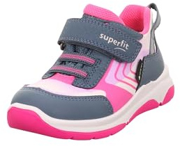 Superfit Mädchen und Jungen Kletthalbschuhe Cooper, Kinder Halbschuhe, Weite: Mittel, lose Einlage, Gore-TEX® Prism XT