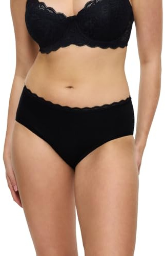 Triumph Feel of Cotton Midi Black