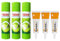 HzdaDeve 3PK 3D Drucker Kleber Stick PVP Solid Glue Sticks Verhindert Warping Einfache Freigabe für Hot Bed Build Plate Plattform und 3PK Zahnradfettführung Schienenfett Optische Achsen Schmierfett (6