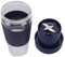 Mini Copa de Exprimidor Eléctrico Portátil, Carga USB, Exprimidor de 300 Ml de Capacidad, Cuchillas de Acero Inoxidable, Fácil de Usar, Múltiple Propósito, Tamaño Compacto, Luz LED de Acuario, (BLUE)