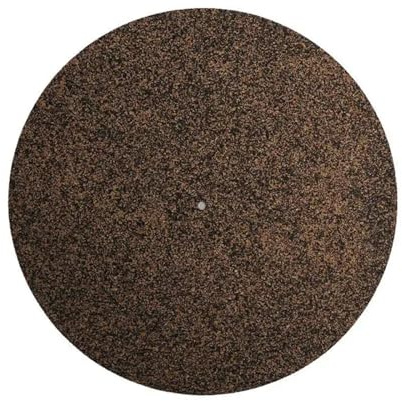 3MM 12in Cork & Rubber Turntable Record Pad Felt Mat Slipmat Anti-Static For Vinyl Para Tocadiscos(Mat pad cork)