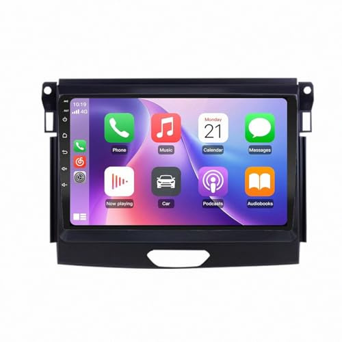 Touch Screen Radio Stereo Auto 2 Din per Ford Escapa 2007-2012 Schermo Touch Portatile Wireless di Backup con Bluetooth Wifi, Controllo Vocale, Aux, 4 Nucleo 4G+64G
