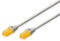 DIGITUS LAN Cable Cat 6A - 5m - RJ45 Network Cable - U/UTP Unshielded - Compatible with Cat6 & Cat7 - Gray