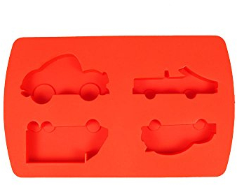 k.A. Silikon Kinderform Autos LKW 0.5 Liter transluzent Fahrzeugform