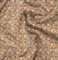 Soimoi Orange Baumwolle Ente Stoff Begonie & Pfingstrose Blumen- Dekor Stoff gedruckt 1 Meter 44 Zoll breit