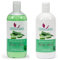 Dermawax Vor- & Nachbehandlung Set- Aloe Vera Haut Cleanser und Nachbehandlung Entfernt Wachsreste minimiert Rötungen und Irritationen nach der Haarentfernung (1 l (1er Pack), Aloe Vera- Aloe Vera)