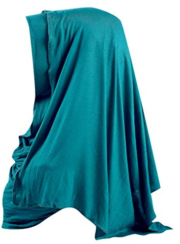 Lazzboy Shimmer Sparkle Gold Glitters Plain Chiffon Muslim Hijab Schal Halstuch Kopftuch Für Muslimische Islamische Kopfbedeckung Damen Gesichtsschleier, Schal, Turban Musselin(G)