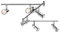 IMPTS LED Deckenleuchte Deckenlampe, 6-flammig Dreh- und schwenkbar 3W GU10 230V IP20 Metall Warmweiß, für Küche Wohnzimmer Schlafzimmer