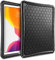 FINTIE Cover per iPad 10.2 Pollici 9a / 8a / 7a Generazione (2021 2020 2019) - [Serie Honey Comb] Leggera Case Protettiva Custodia Antiurto in Silicone, Nero