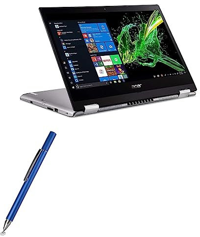 BoxWave Stylus Pen for Acer Spin 3 (SP314-53N) - FineTouch Capacitive Stylus, Lunar Blue