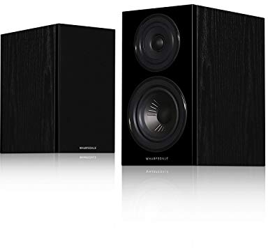 Wharfedale Diamond 12.1 Bücherregal- oder Standmontage Lautsprecher (Black Oak)