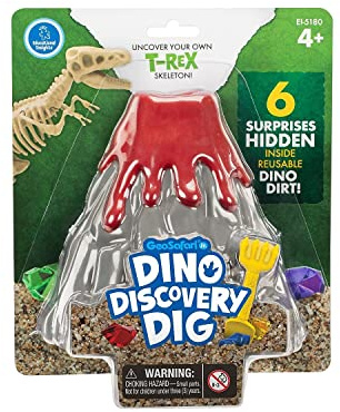 Learning Resources EI-5180 GEOSAFARI JR. Dino Discovery DIG T-REX, Multi, Multicolor