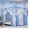 Betthimmel 4-Eck-Säulen-Etagenbett-Baldachin, Luxus-Betthimmel Für Das Schlafzimmer Zu Hause, Vier-Jahreszeiten-Bettvorhänge Werden Für 1,5 M / 1,8 M / 2 M Große Doppelbetten Verwendet
