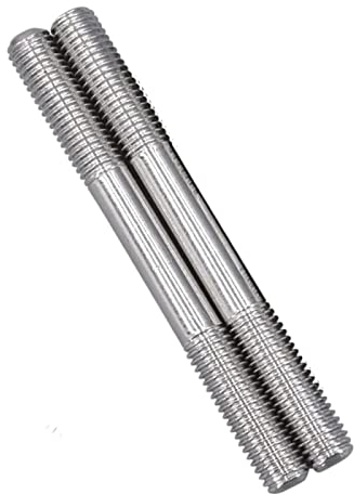 2 Stück Stiftschrauben, Edelstahl-Gewindebolzen, Gewindedurchmesser 16 mm, Gesamtlänge 40-100 mm,M16*85mm