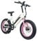 Highphoria Elektrofahrrad Kinder 20 Zoll, Fat Tire E-Bike für Kids, 25 km/h 100km E-Mountainbike Elektro Fahrrad mit 48V 250W Motor, 7-Gänge Pedelec (Weiß/Rosa)