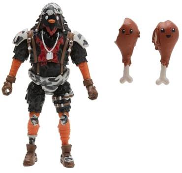 Fortnite Core Cluck-Eggsplosive Solo Mode de 10 cm sehr detaillierte Figur mit Erntewerkzeug
