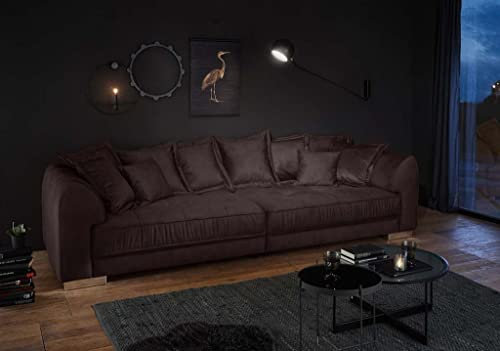 Pascha Couch 304 x 112 cm Polstergarnitur Couch 304 x 112 cm Couchgarnitur Lila