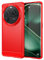 TingYR Coque pour Oppo Find X6 Pro, Housse Silicone Ultra Mince, TPU Silicone, Anti Rayure, Anti Chute, Durable, Housse Étui pour Oppo Find X6 Pro Smartphone.(Rouge)