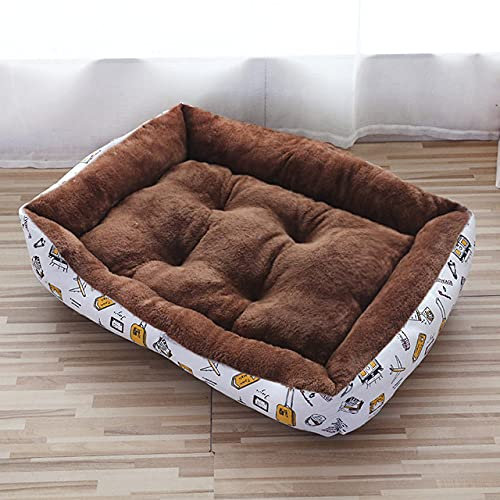 DABIN Niedliches Katzenbett, warmes Haustierhaus, Kätzchenhöhle, Kissen, Komfort, Katzenhaus, Hundekorb, Zelt, Welpennest, kleine Hundematte, Zubehör für Katzen