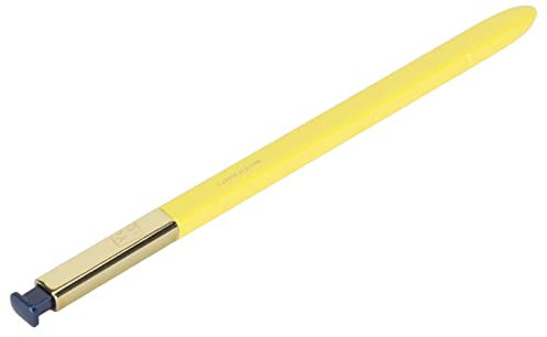 Stylet pour écran Tactile, pour Galaxy Note 9 N960 SM N960F SM N960 S Stylet Tactile de Remplacement avec Bluetooth, Stylet D'écriture de Contrôle Gestuel, Haute sensibilité et (Jaune)