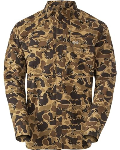 Merkel Gear Jagdhemd Hunter-Shirt Infinity DryLeaf Infinity DryLeaf Camo M