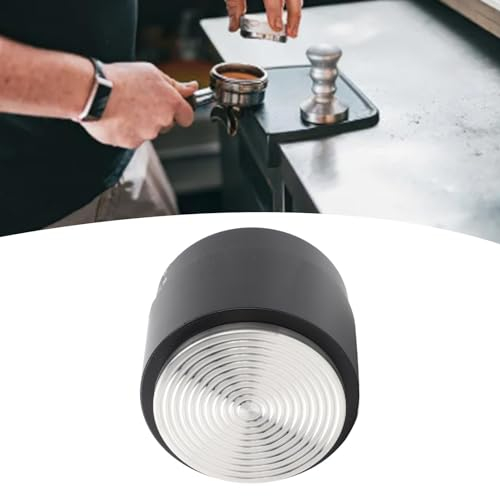 TITA-DONG 3 in 1 Coffee Distributor Tamper, 58mm Coffee Tamper and Lever, Stainless Steel Height Adjustable Coffee Hand Tamper, Coffee Disttibution Tool for Home Commercial Use(Type 2)