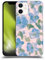 Head Case Designs Offizielle Anis Illustration Weiche Feminine Blaue Blumen Muster Mischen Harte Rueckseiten Handyhülle Hülle Huelle kompatibel mit Apple iPhone 12 Mini